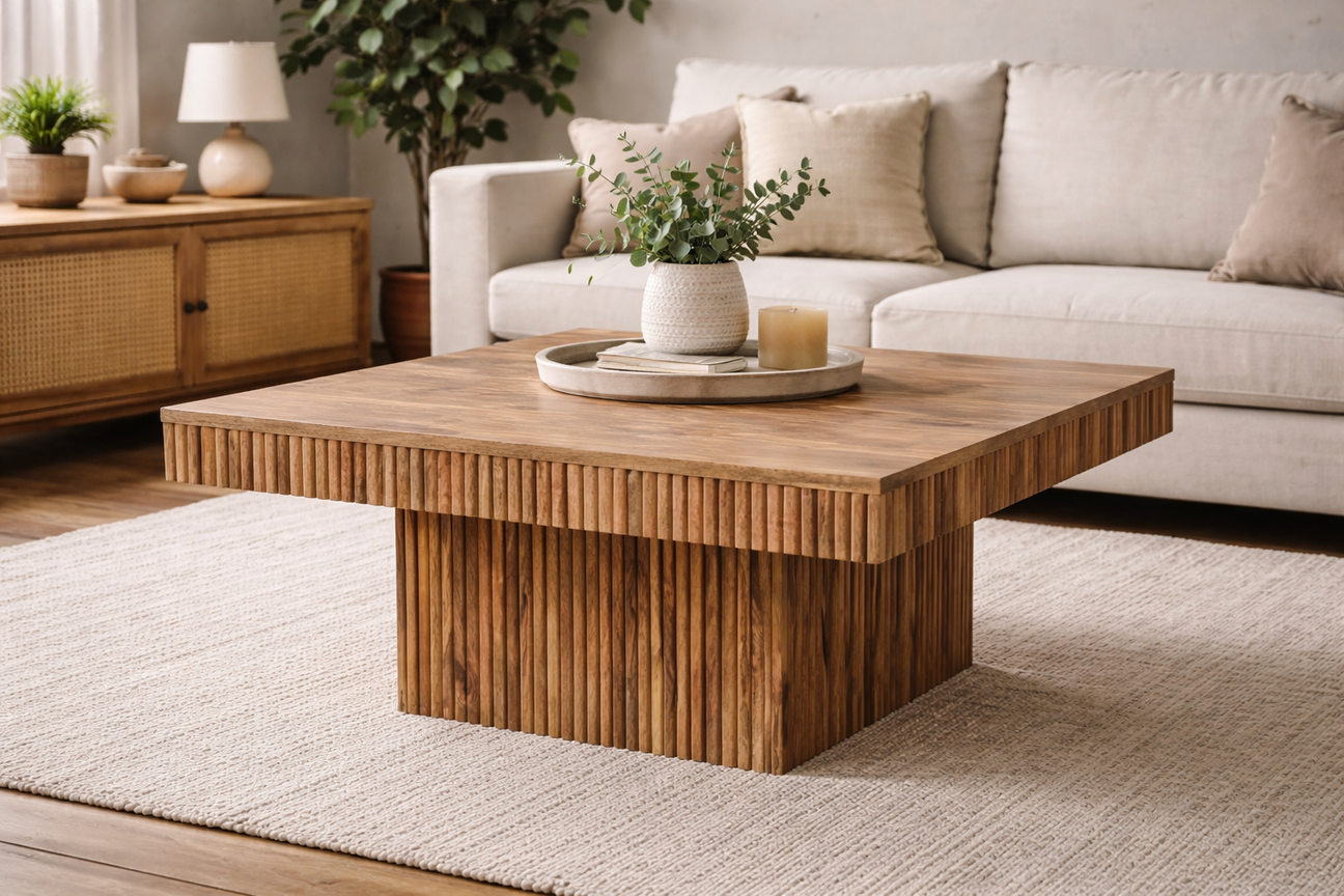 Mango Wood Coffee Tables: Why They’re Perfect for Modern Living Rooms