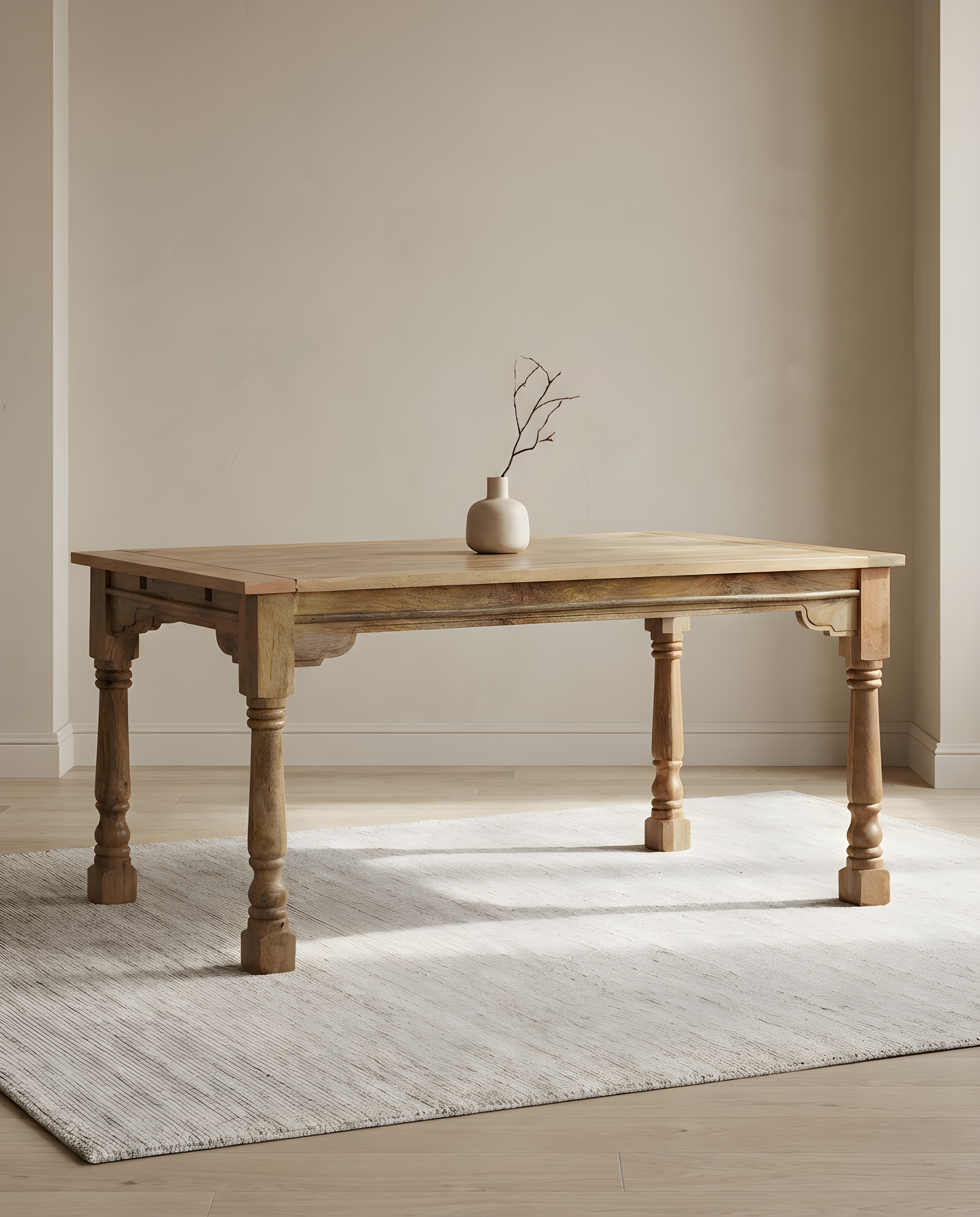 Rustic occasional furniture table with elegant design, perfect for enhancing any living space.
