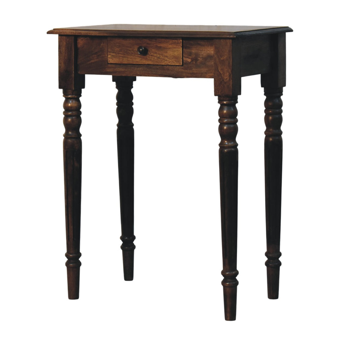 Spindle Hall Console Table - Solid Mango Wood Entryway Table