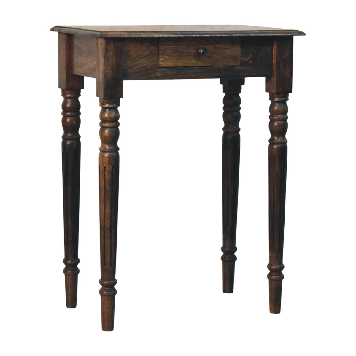 Spindle Hall Console Table - Solid Mango Wood Entryway Table