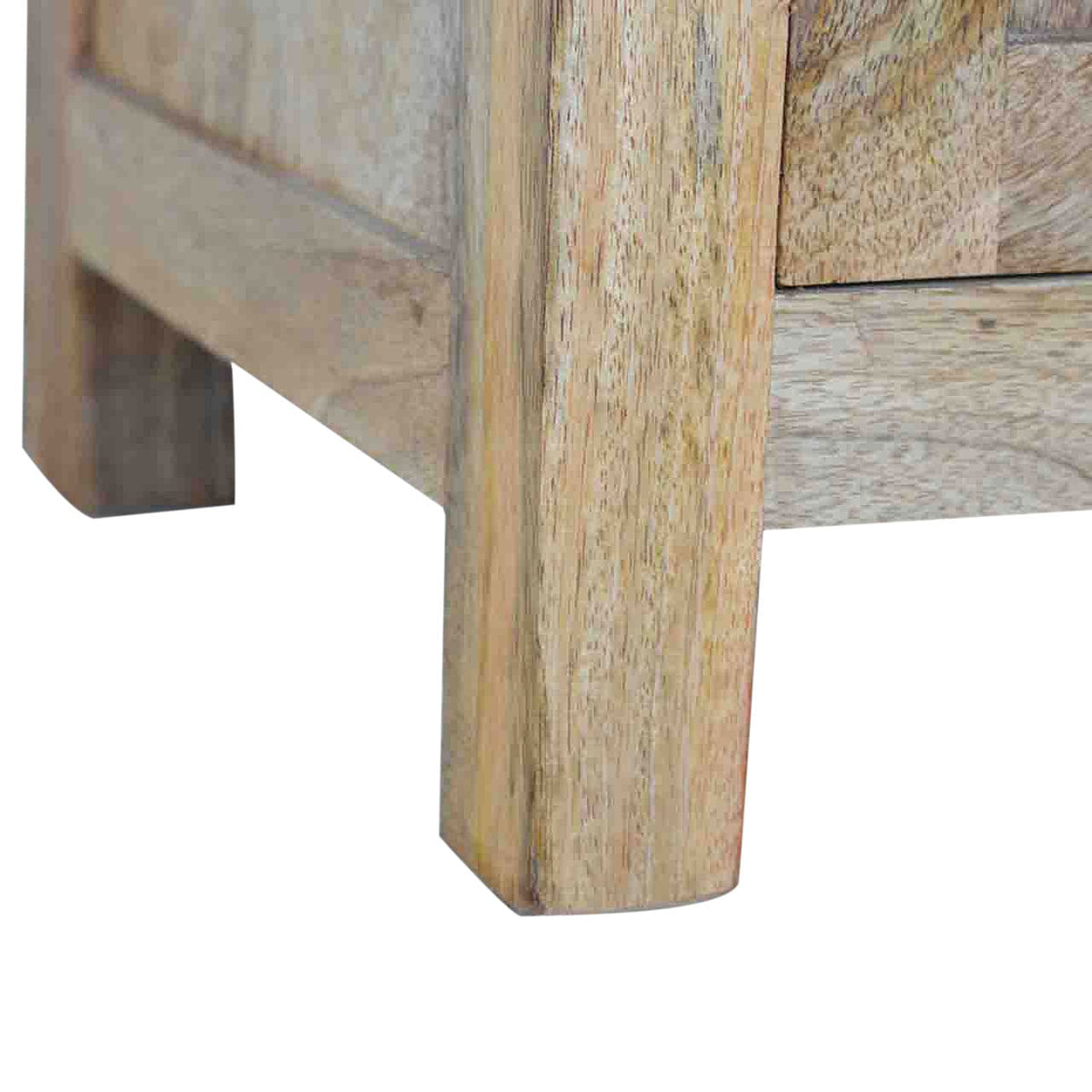 Farmhouse Multi Drawer Country Console - Entryway & Hallway Table in Solid Mango Wood - product view 4 showing...