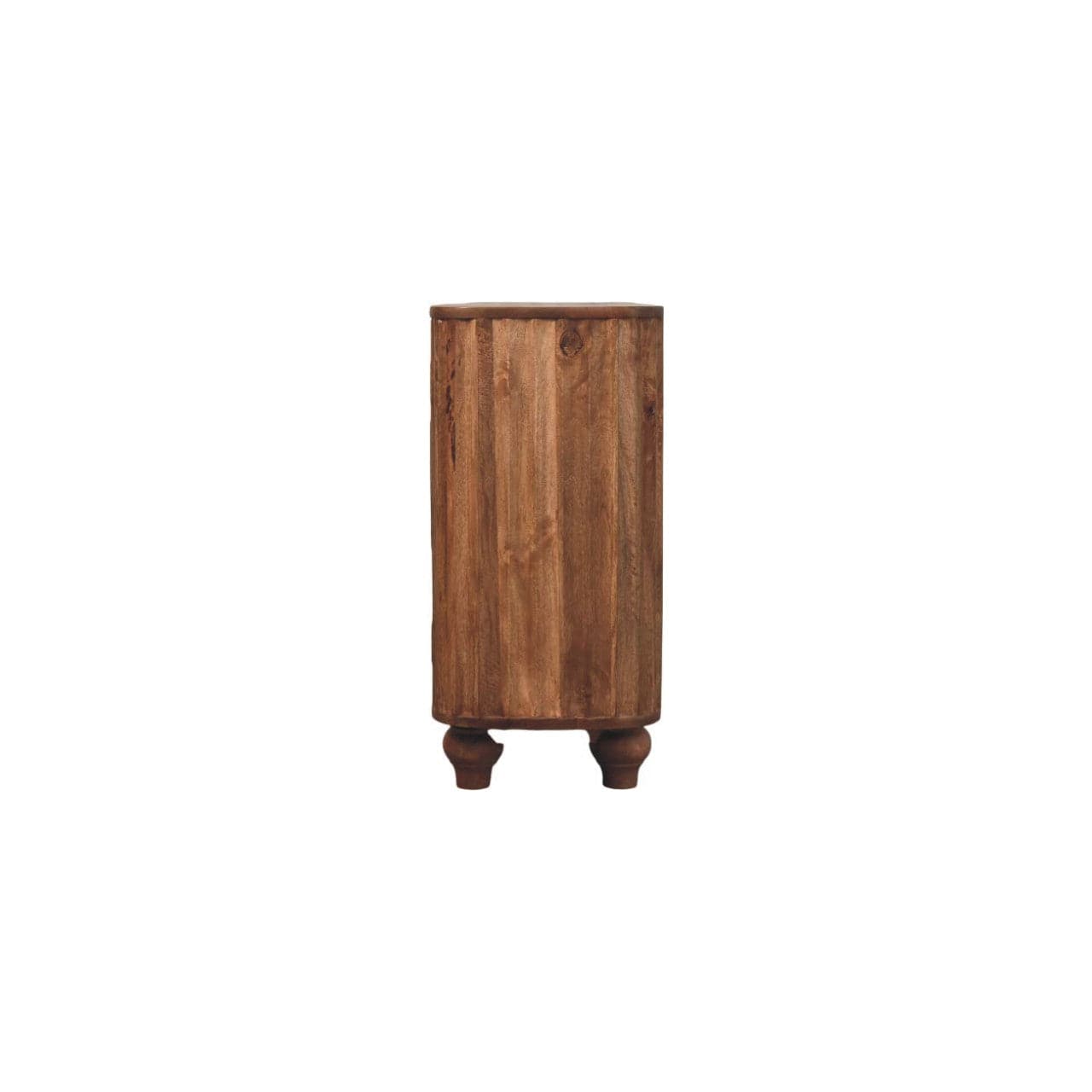 Farmhouse Montara Sideboard - Solid Mango Wood Buffet Cabinet for Dining Room - product view 9 showing handcrafted solid...