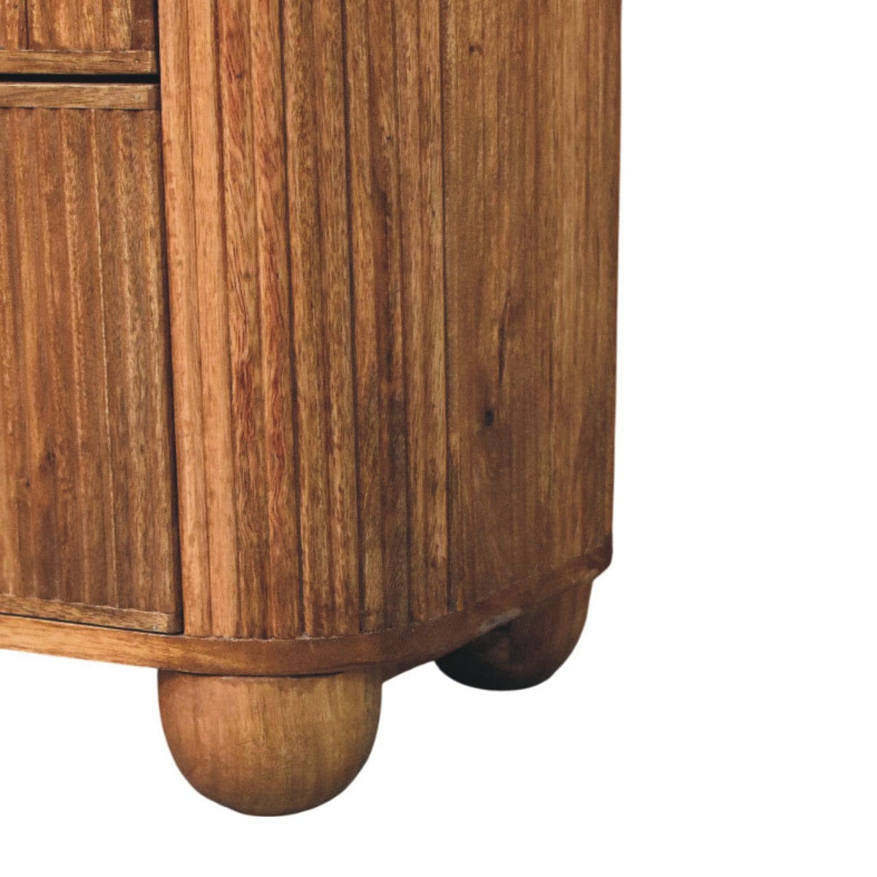Beaumont Marble Dresser - Solid Mango Wood Storage Chest for Bedroom - product view 7 showing handcrafted solid mango...