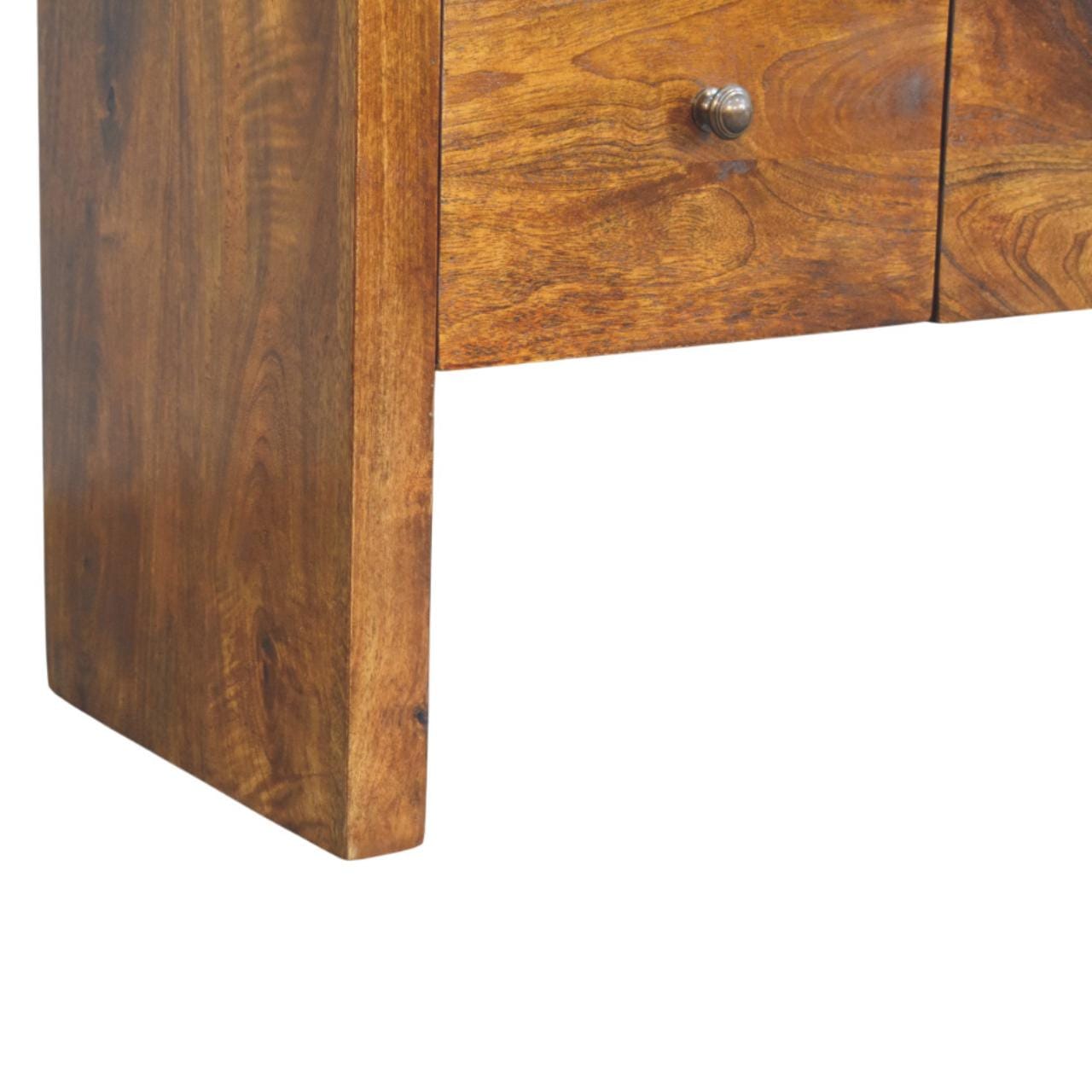 Functional Darcy 3 over 3 Drawer Dresser - Solid Mango Wood Storage Chest for Bedroom - product view 7 showing...