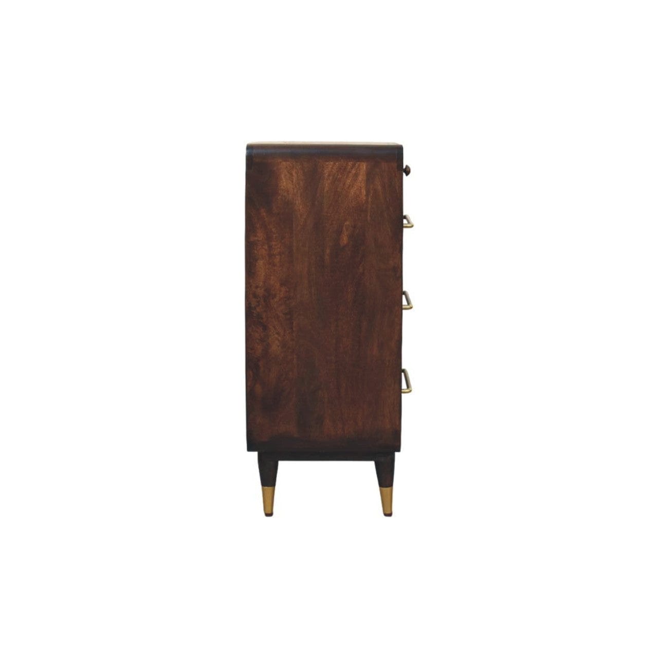 Functional Hudson 8 Drawer Dresser - Solid Mango Wood Storage Chest for Bedroom - product view 8 showing handcrafted...