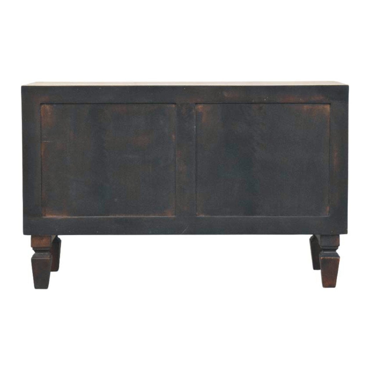 Handcrafted Arno Shoe Storage Unit - Solid Mango Wood Shoe Cabinet for Entryway & Hallway - product view 10 showing...