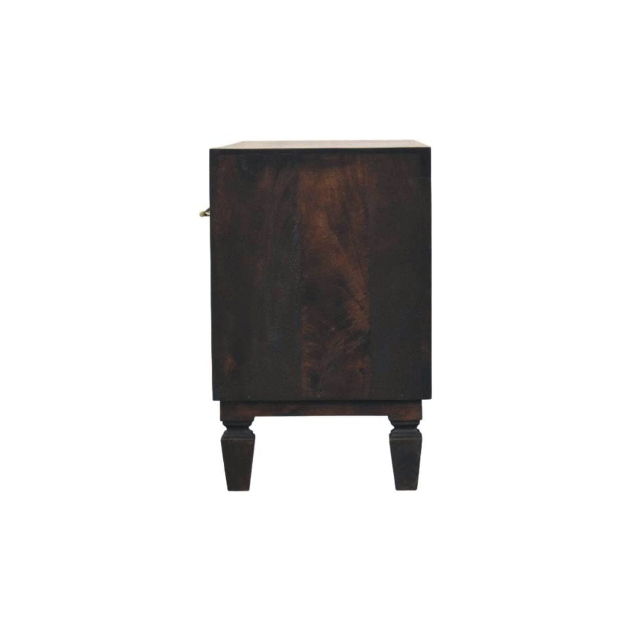 Handcrafted Arno Shoe Storage Unit - Solid Mango Wood Shoe Cabinet for Entryway & Hallway - product view 9 showing...