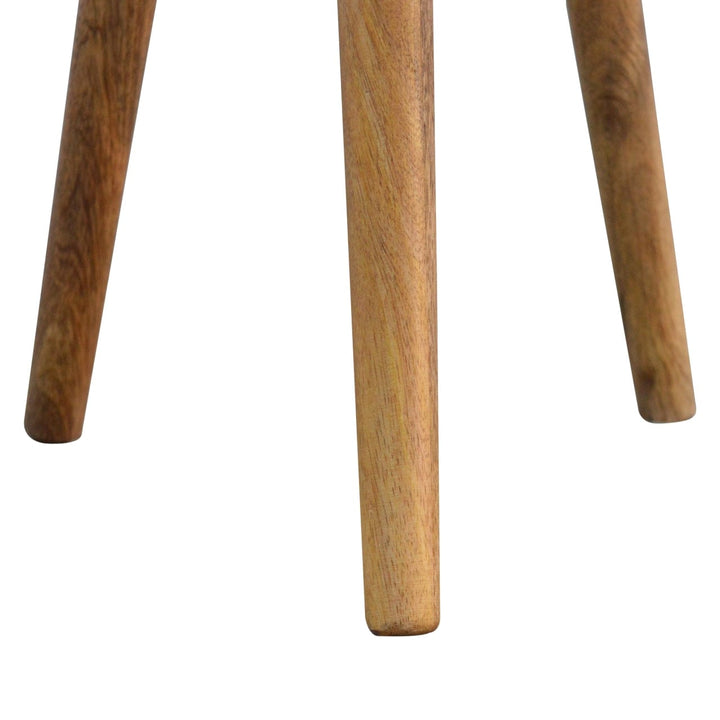 Handcrafted Bone Inlay Side Table - Solid Mango Wood End table - product view 6 showing handcrafted solid mango wood side...