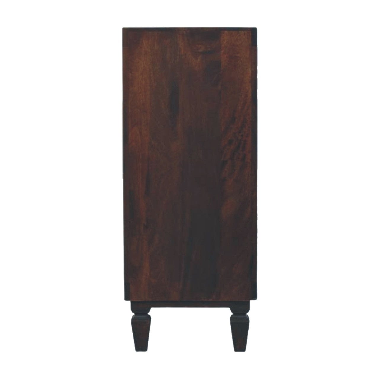 Farmhouse Arno Dresser - Solid Mango Wood Storage Chest for Bedroom - product view 7 showing handcrafted solid mango wood...