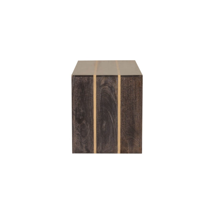 Mid-Century Modern Cairo Coffee Table - Solid Mango Wood Center Table for Living Room - product view 8 showing...