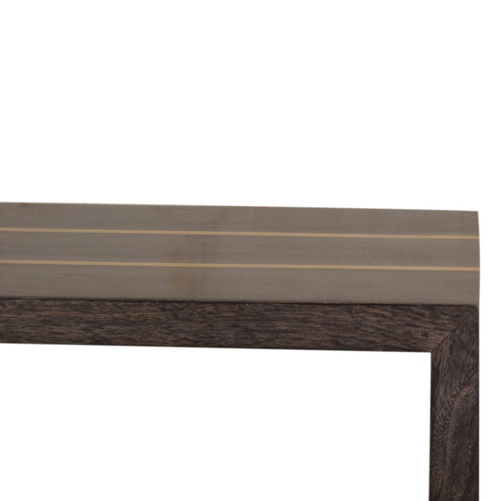 Mid-Century Modern Cairo Coffee Table - Solid Mango Wood Center Table for Living Room - product view 5 showing...