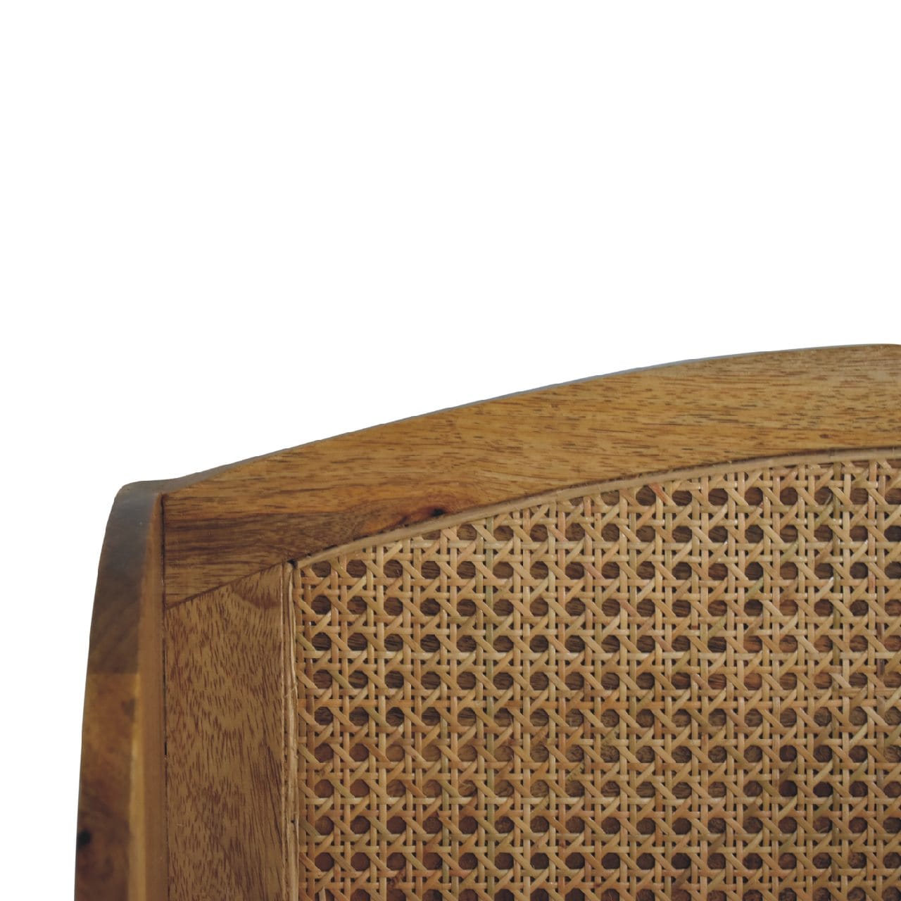 Mid-Century Modern Larissa Open Floating Shelf - Solid Mango Wood Wall Shelf for Living Room - product view 2 showing...