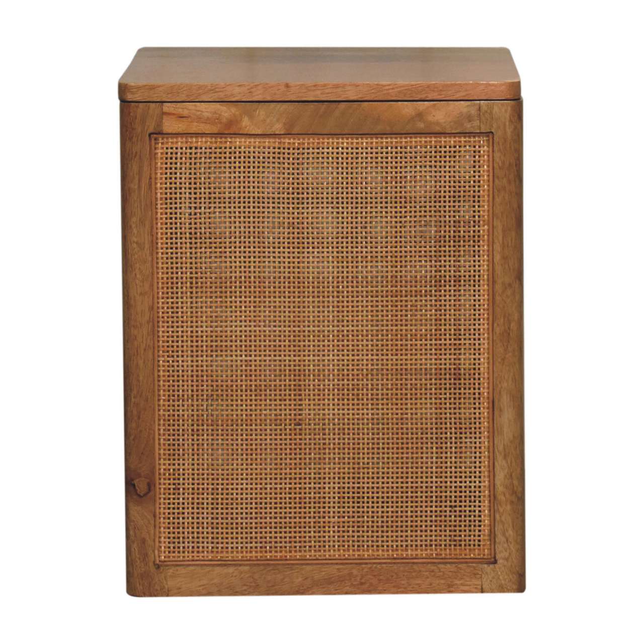 Larissa Storage Box - Solid Mango Wood Storage Container for Home - product view 9 showing handcrafted solid mango wood...