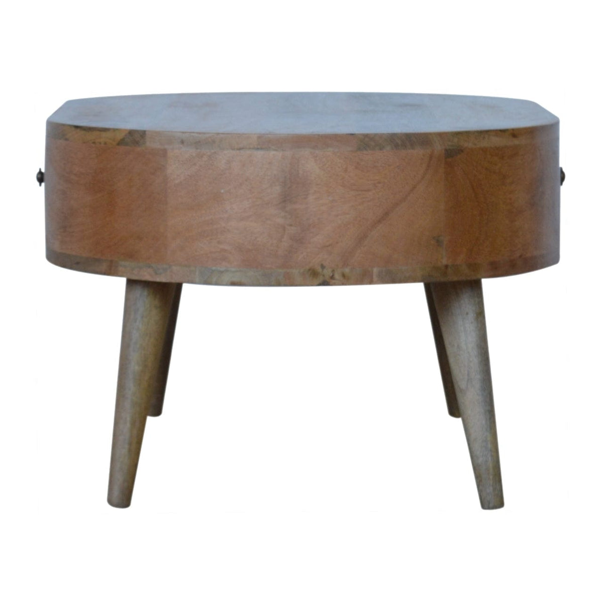 Mid-Century Modern London Coffee Table - Solid Mango Wood Center Table for Living Room - product view 8 showing...