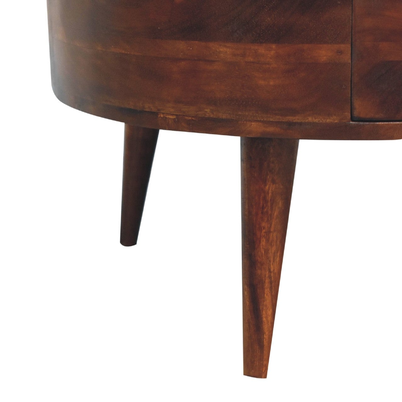 Mid-Century Modern Odyssey Coffee Table - Solid Mango Wood Center Table for Living Room - product view 8 showing...