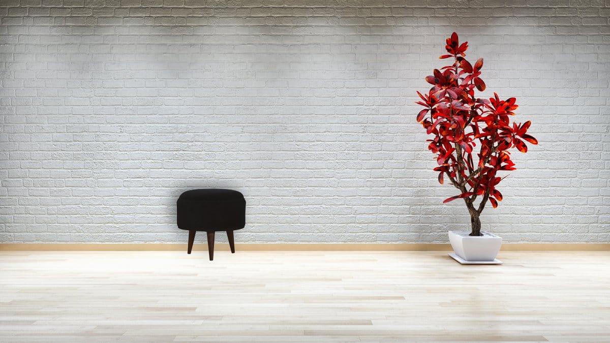Nordic Black Velvet Style Footstool - Solid Mango Wood Accent Stool for Living Room - product view 7 showing handcrafted...