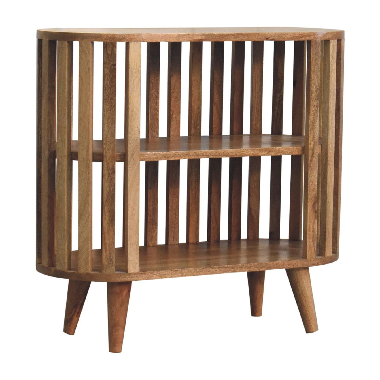Rustic Lodge Ariella Sideboard - Solid Mango Wood Buffet Cabinet for Dining Room - product view 4 showing handcrafted...