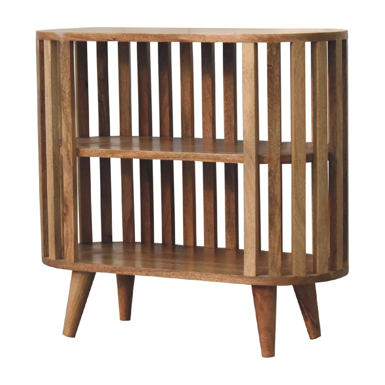 Rustic Lodge Ariella Sideboard - Solid Mango Wood Buffet Cabinet for Dining Room - product view 3 showing handcrafted...