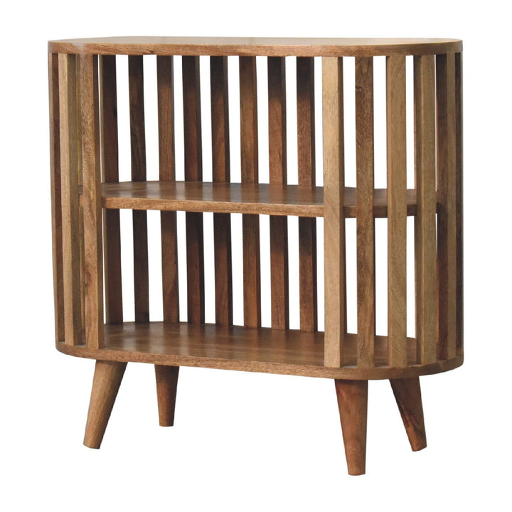 Rustic Lodge Ariella Sideboard - Solid Mango Wood Buffet Cabinet for Dining Room - product view 3 showing handcrafted...