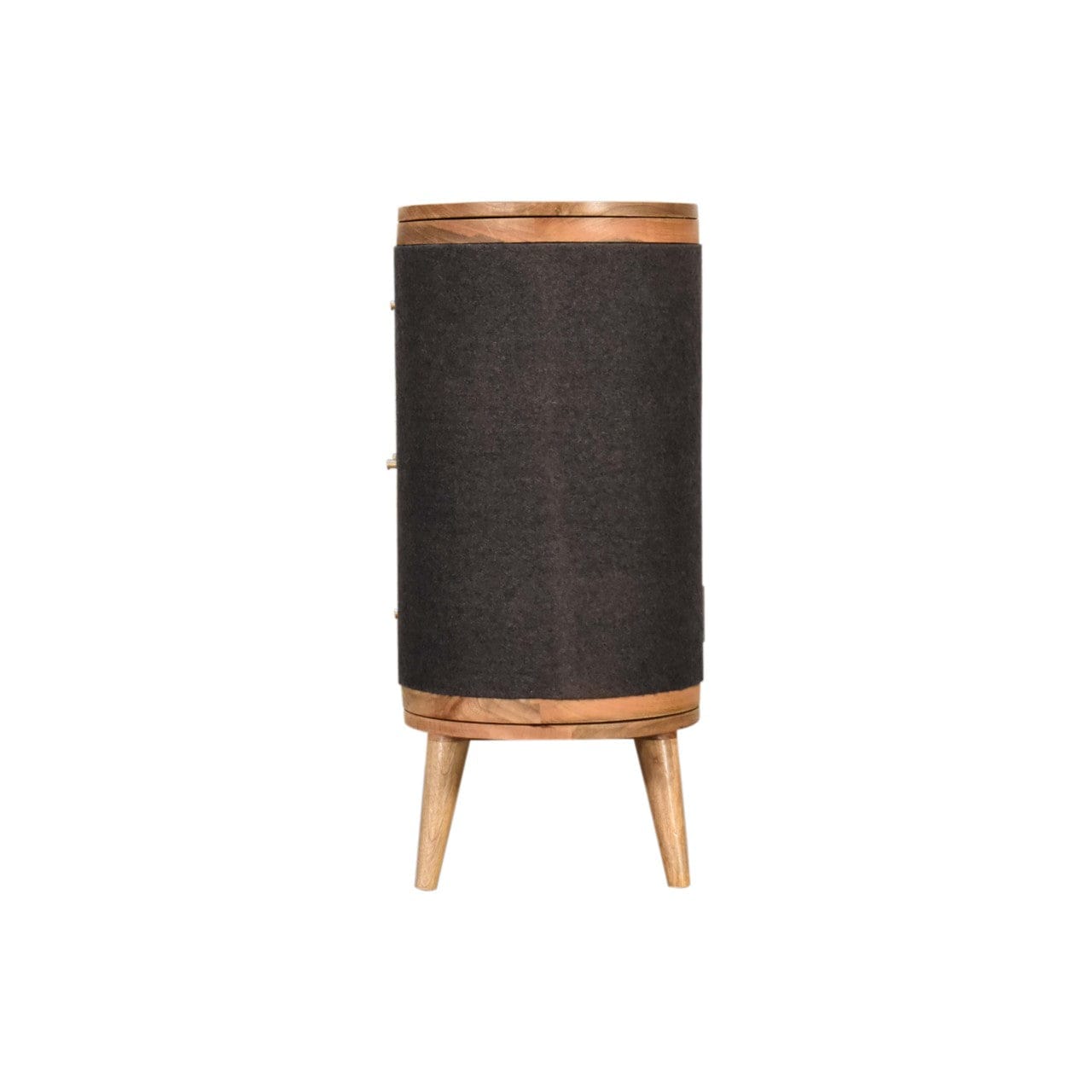 Rustic Lodge Close-knit Sofia Black Sideboard - Solid Mango Wood Buffet Cabinet for Dining Room - product view 7 showing...