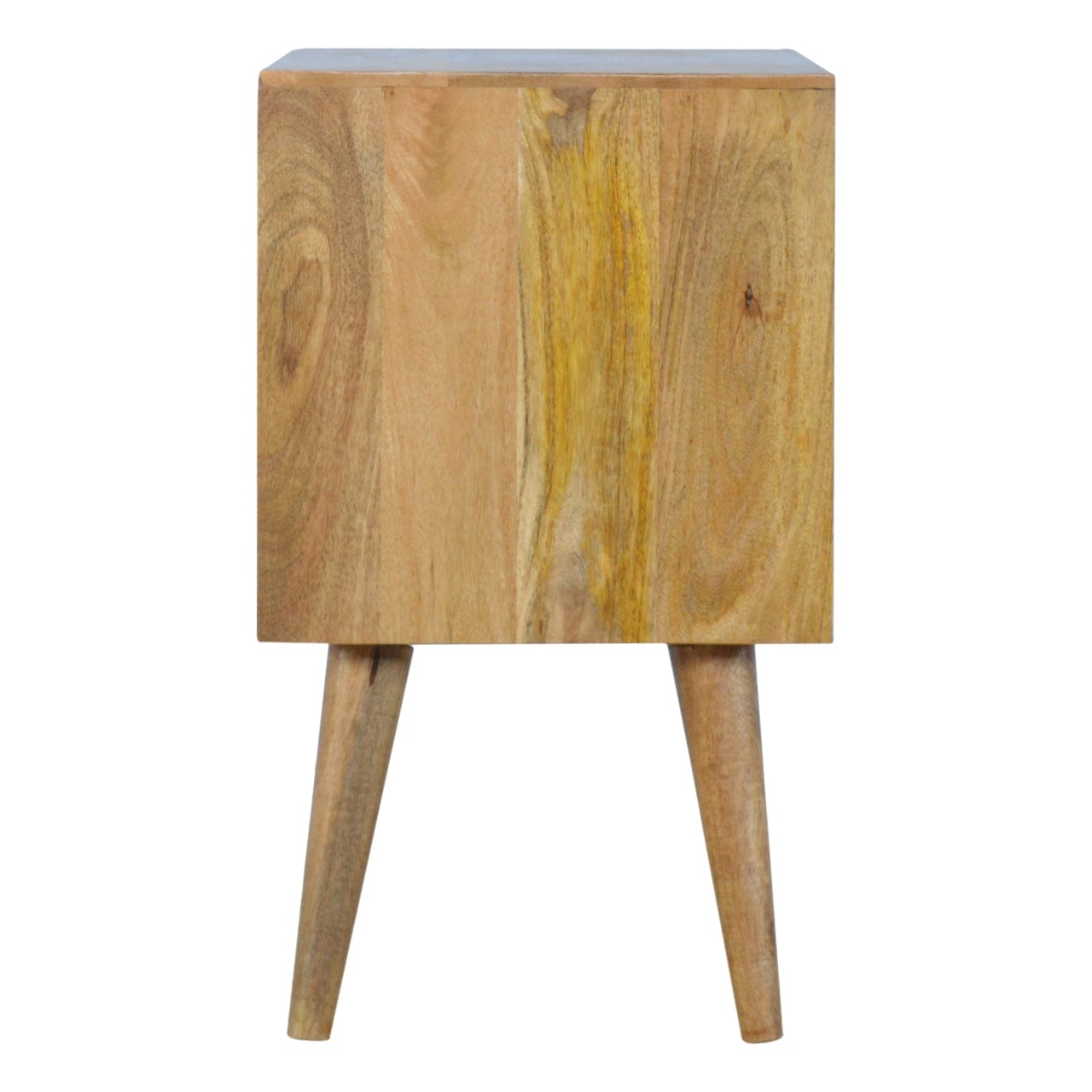 Rustic Lodge Grey and White Drawer Sideboard - Solid Mango Wood Buffet Cabinet for Dining Room - product view 7 showing...