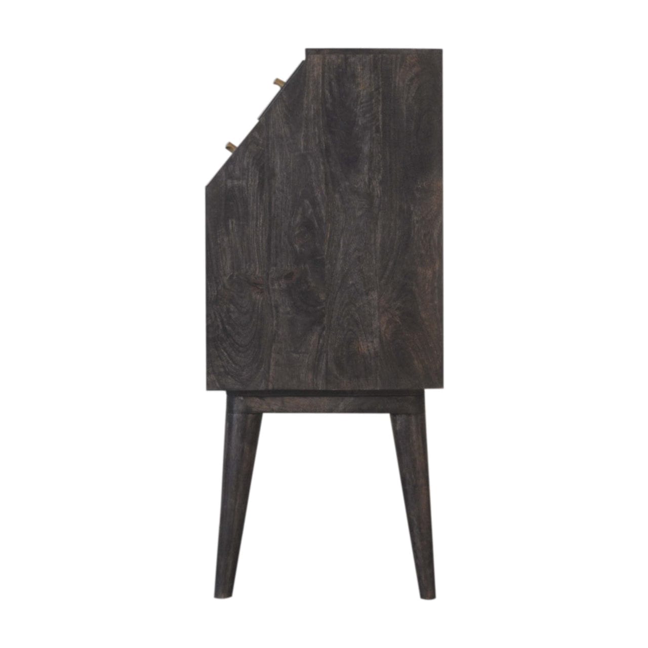 Rustic Lodge Havana Mini Sideboard - Solid Mango Wood Buffet Cabinet for Dining Room - product view 8 showing handcrafted...