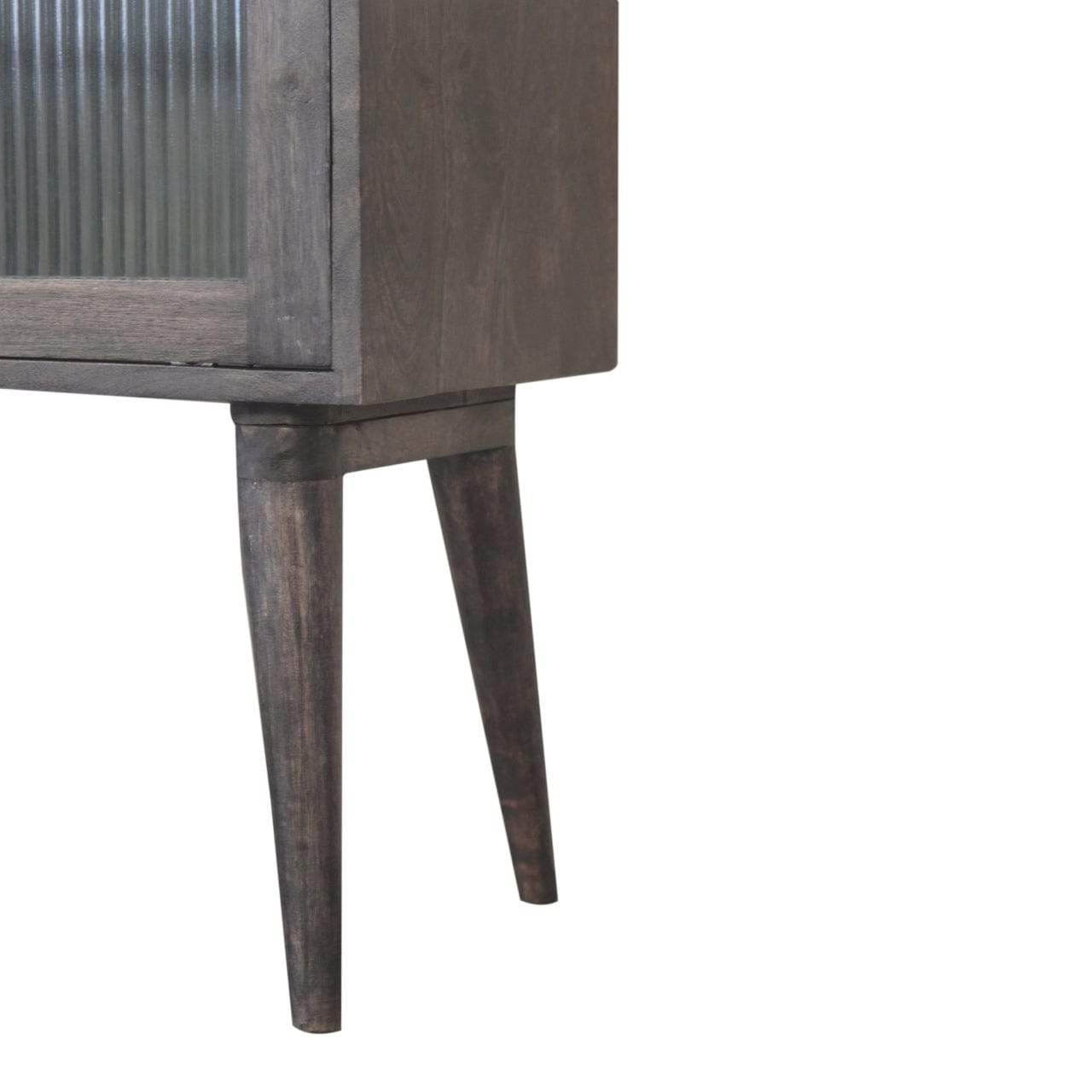Rustic Lodge Havana Mini Sideboard - Solid Mango Wood Buffet Cabinet for Dining Room - product view 7 showing handcrafted...
