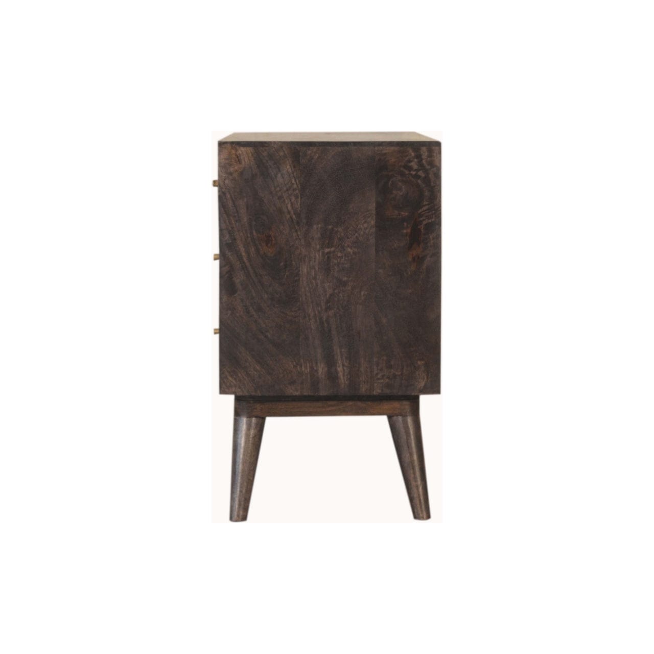 Rustic Lodge Havana Sideboard - Solid Mango Wood Buffet Cabinet for Dining Room - product view 8 showing handcrafted...