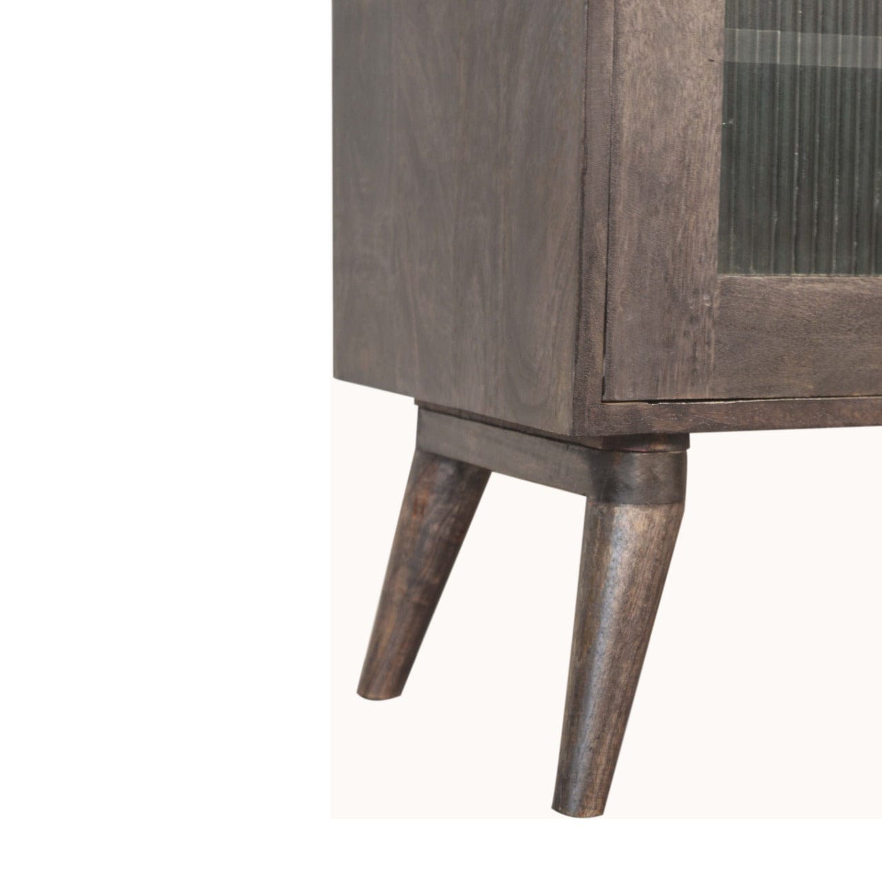 Rustic Lodge Havana Sideboard - Solid Mango Wood Buffet Cabinet for Dining Room - product view 7 showing handcrafted...