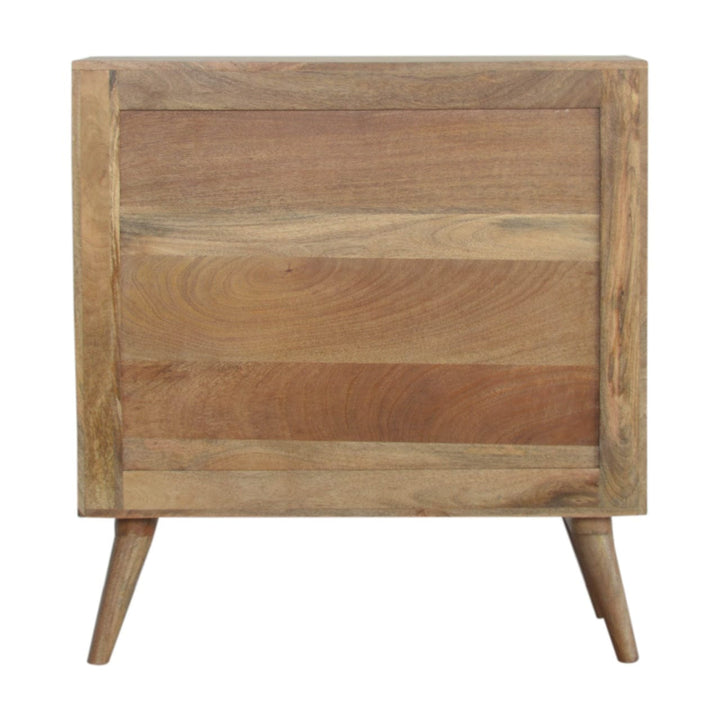 Rustic Lodge IN1465 - Sarina Abstract Sideboard - Solid Mango Wood Buffet Cabinet for Dining Room - product view 8...
