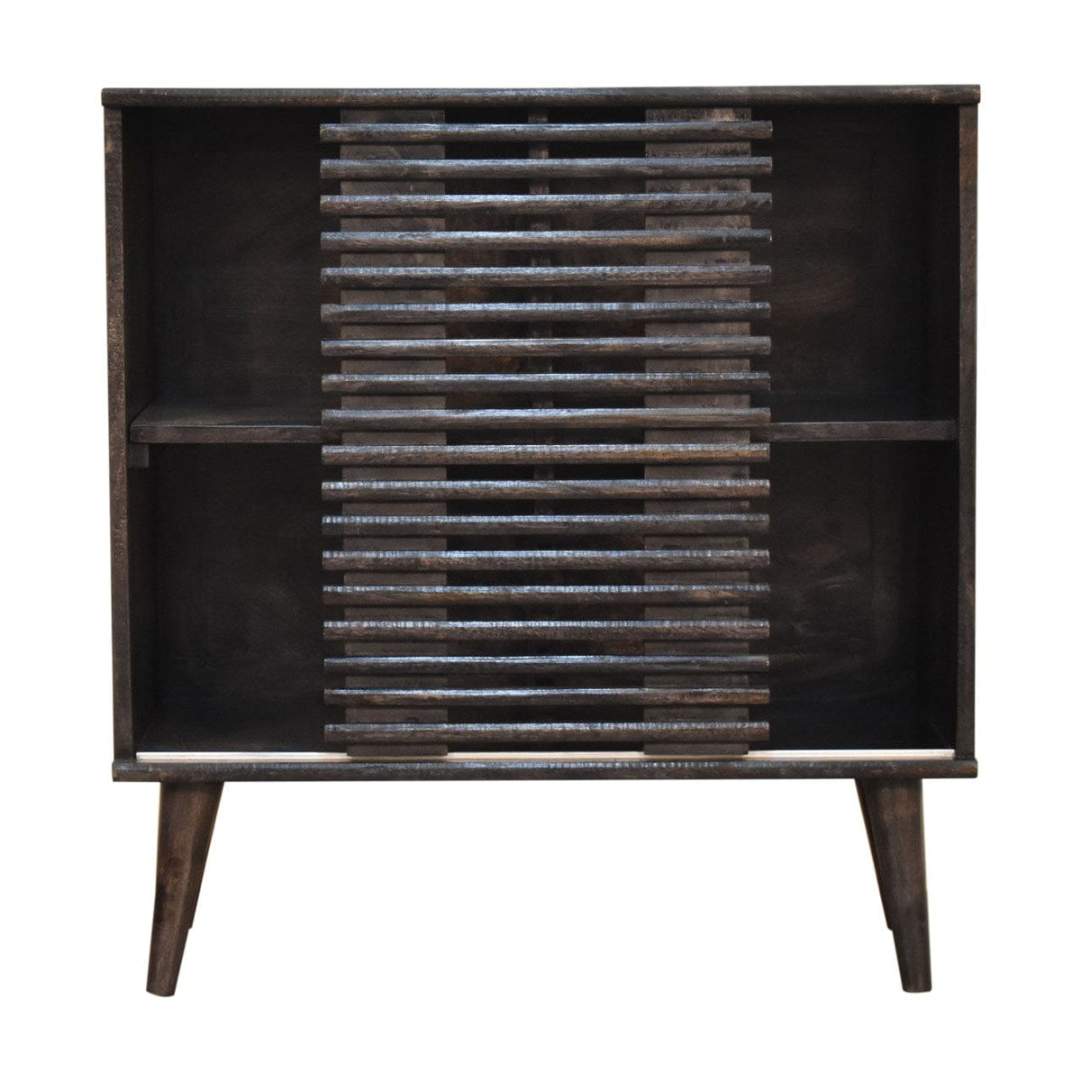 Rustic Lodge Kobe Sideboard - Solid Mango Wood Buffet Cabinet for Dining Room - product view 6 showing handcrafted solid...