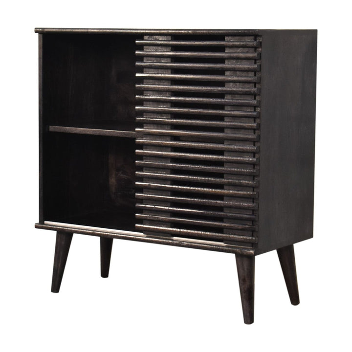 Rustic Lodge Kobe Sideboard - Solid Mango Wood Buffet Cabinet for Dining Room - product view 3 showing handcrafted solid...