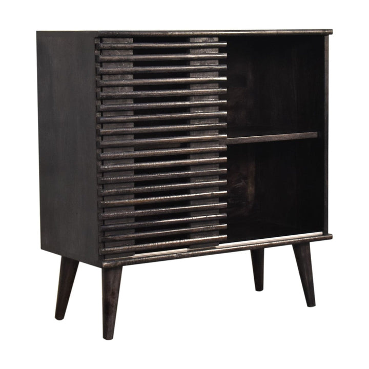 Rustic Lodge Kobe Sideboard - Solid Mango Wood Buffet Cabinet for Dining Room - product view 2 showing handcrafted solid...