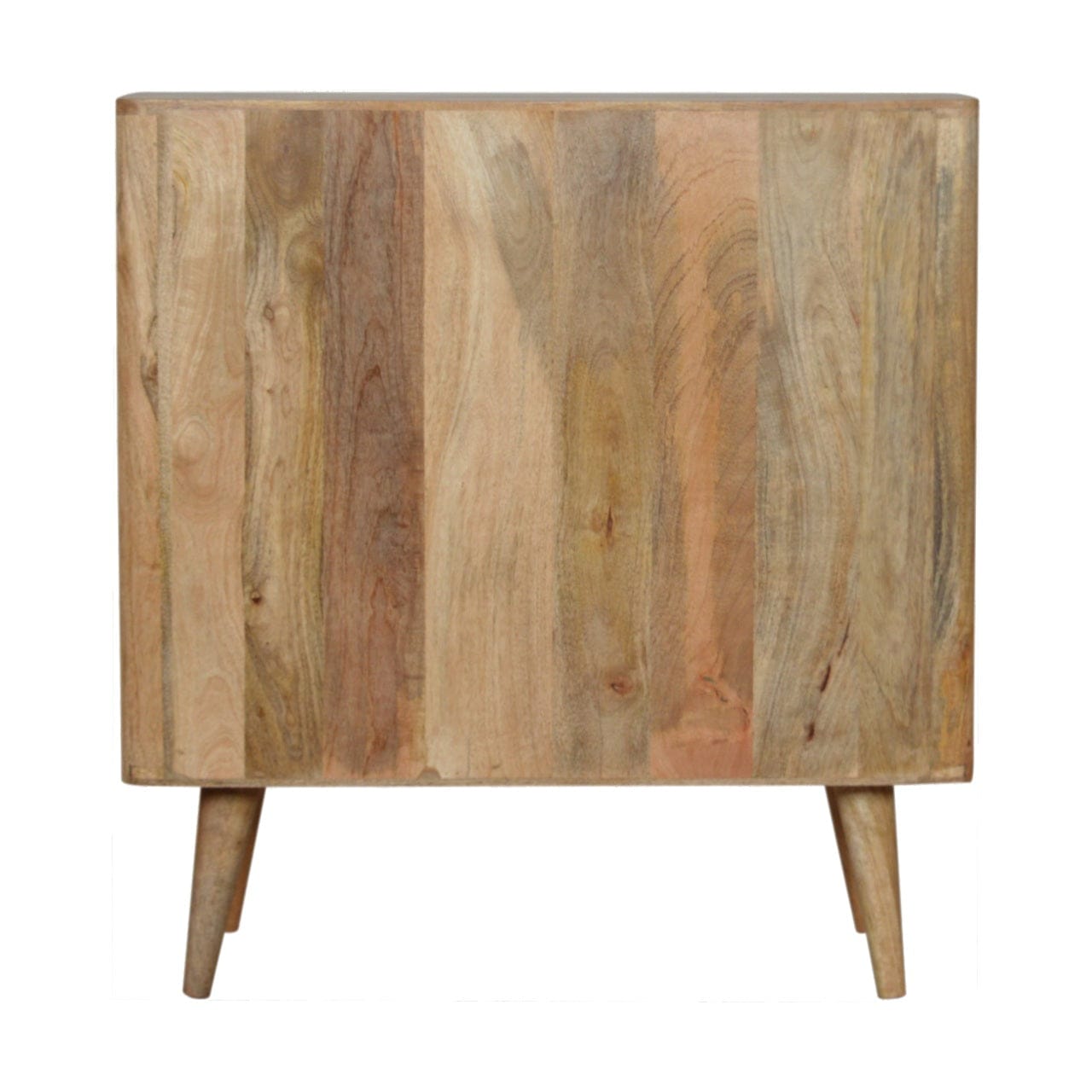 Rustic Lodge Lead Embossed Resin Sideboard - Solid Mango Wood Buffet Cabinet for Dining Room - product view 8 showing...