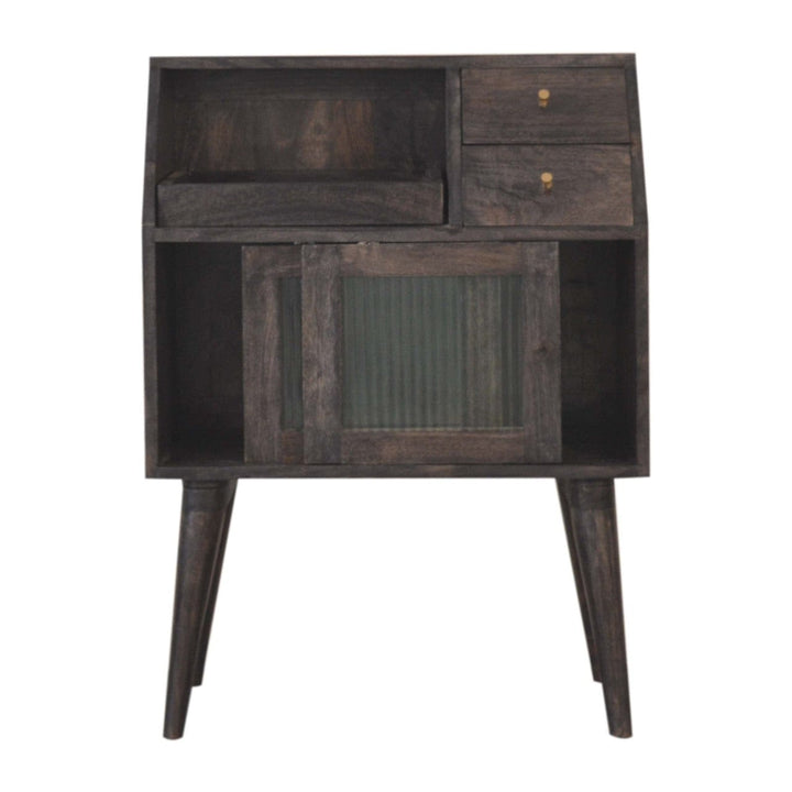 Rustic Lodge Havana Mini Sideboard - Solid Mango Wood Buffet Cabinet for Dining Room - product view 6 showing handcrafted...