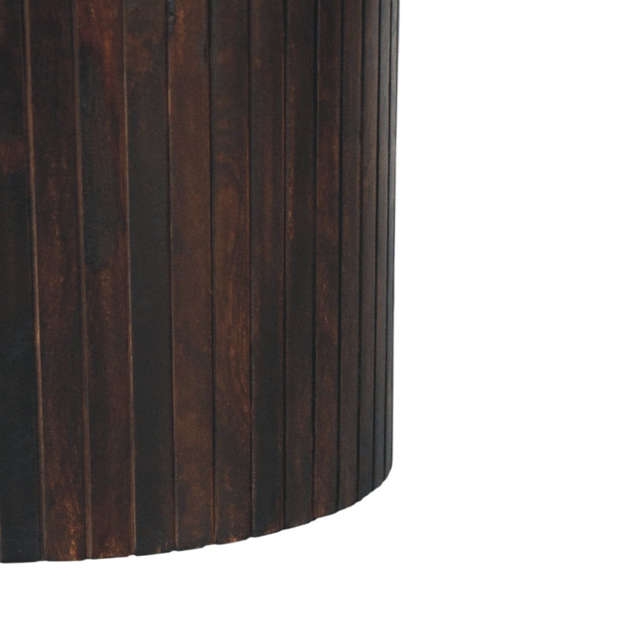 Verona Marble Coffee Table - Solid Mango Wood Center Table for Living Room - product view 6 showing handcrafted solid...