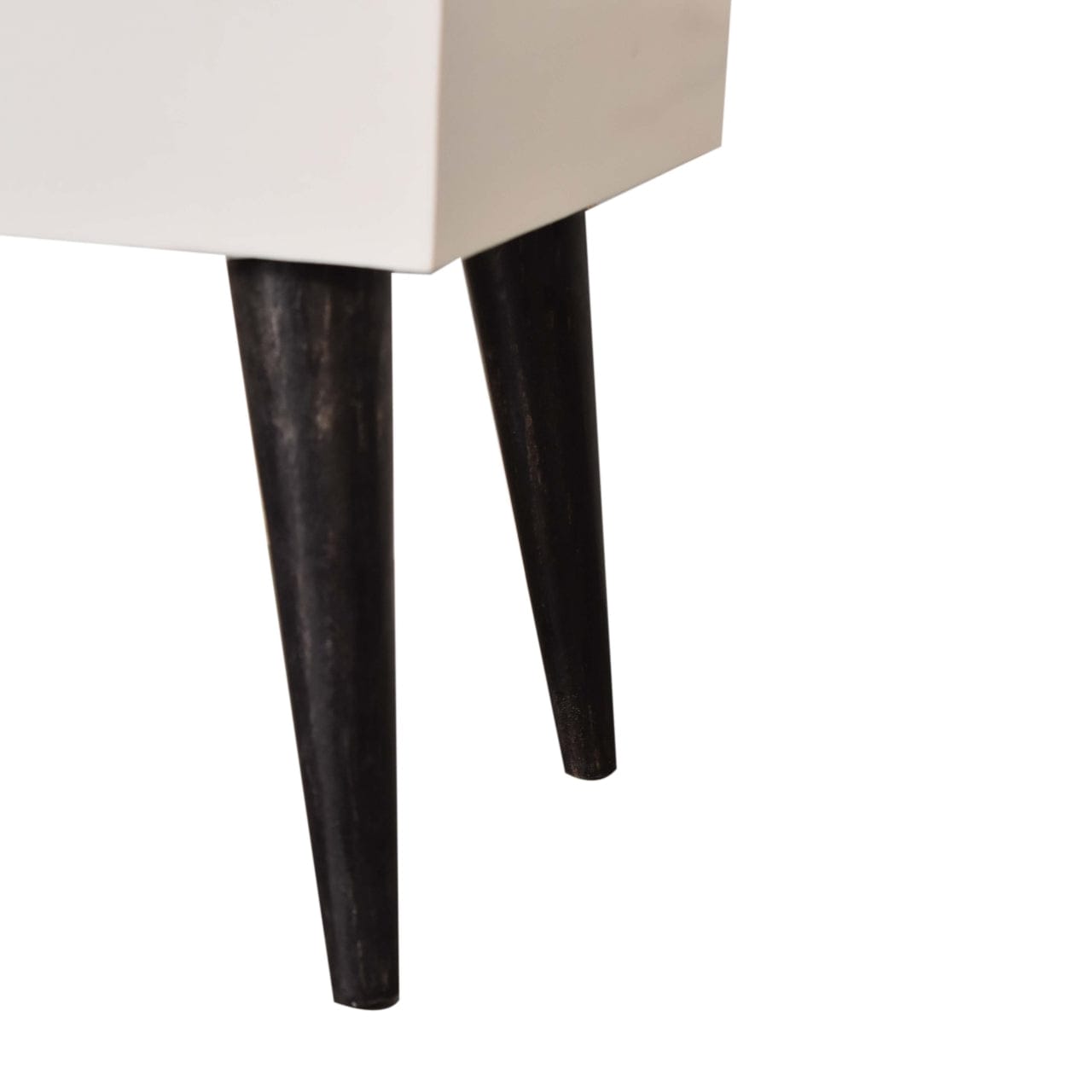 Mid-Century Modern Prima Coffee Table - Solid Mango Wood Center Table for Living Room - product view 7 showing...