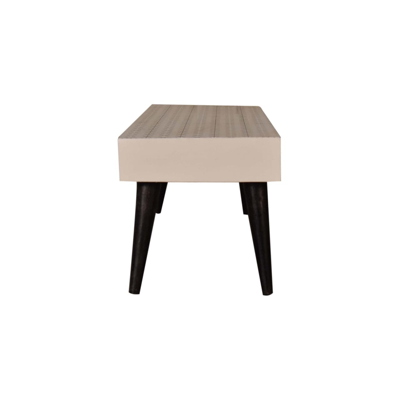 Mid-Century Modern Prima Coffee Table - Solid Mango Wood Center Table for Living Room - product view 8 showing...