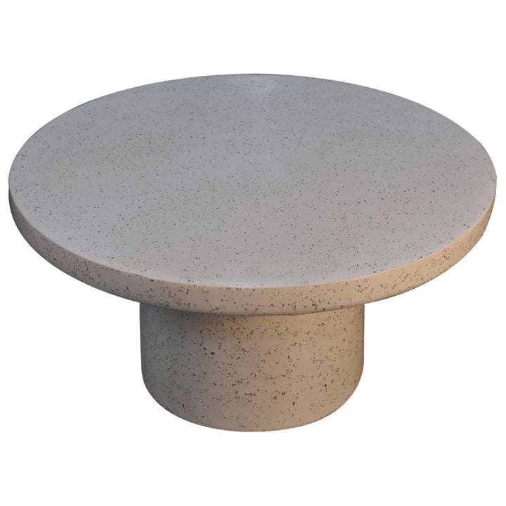 Serenity Coffee Table - Solid Mango Wood Center Table for Living Room - product view 4 showing handcrafted solid mango...