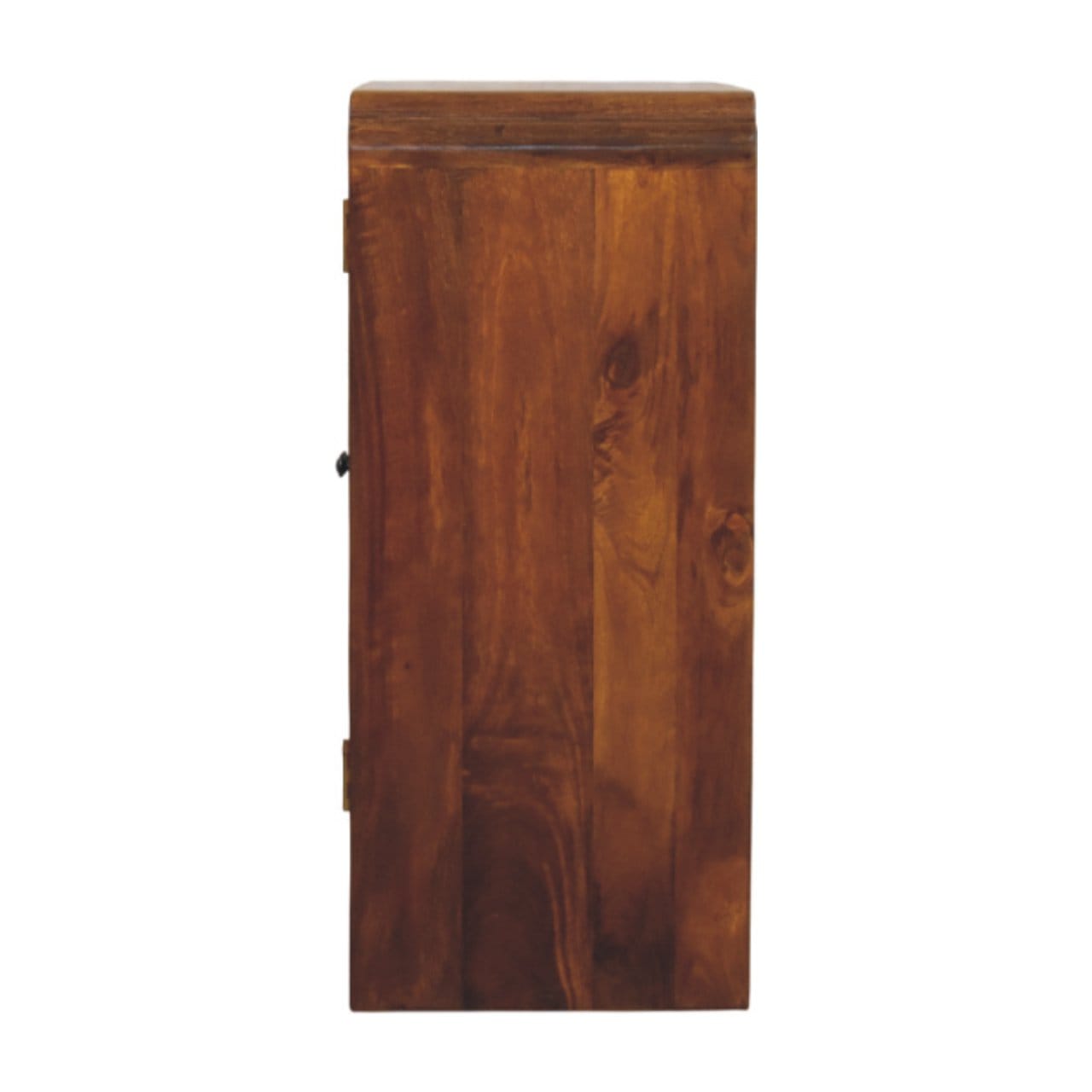 Rustic Lodge Newton Chestnut Sideboard - Solid Mango Wood Buffet Cabinet for Dining Room - product view 8 showing...