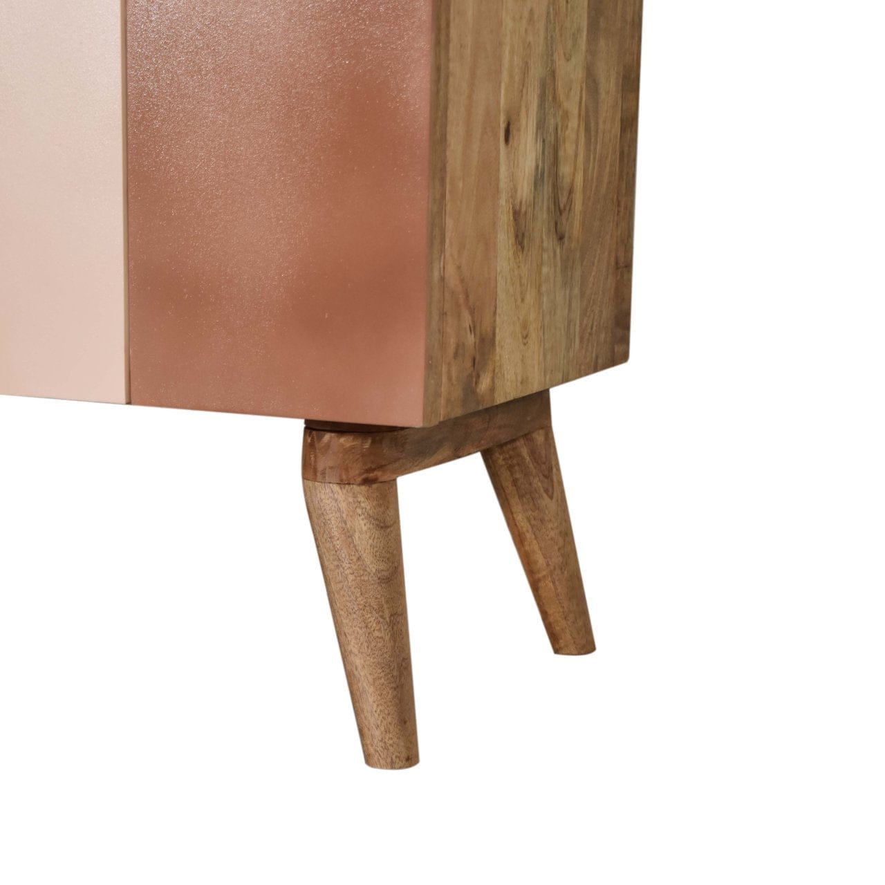 Rustic Lodge Quebec Brown Sideboard - Solid Mango Wood Buffet Cabinet for Dining Room - product view 7 showing...