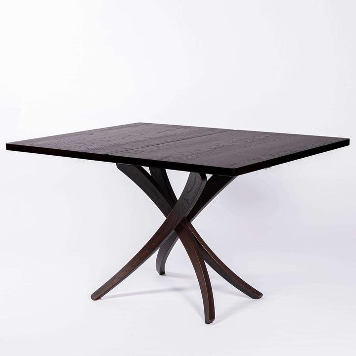 Solid Oak Wood Adjustable Height Coffee Table - 3-in-1 Lift Top Transformer Dining Table - product view 9 showing...