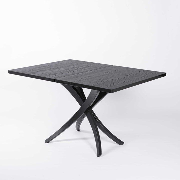 Solid Oak Wood Adjustable Height Coffee Table - 3-in-1 Lift Top Transformer Dining Table - product view 12 showing...