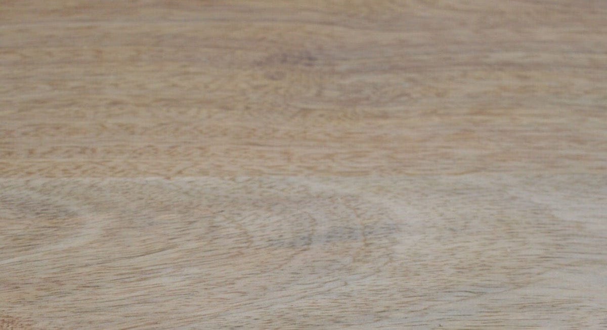 Mid-Century Modern Tripod Stool - Solid Mango Wood Accent Seating - product view 8 showing handcrafted solid mango wood stool