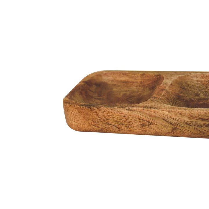 Solid Wood Trio Dipper Set in Solid Mango Wood - product view 8 showing handcrafted solid mango wood furniture