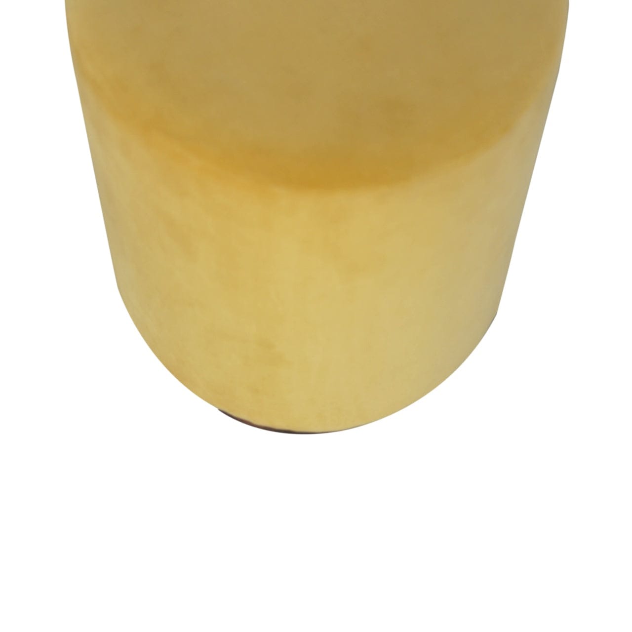 Velvet Wooden Footstool - Solid Mango Wood Accent Stool for Living Room - product view 2 showing handcrafted solid mango...
